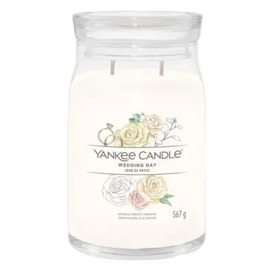 YANKEE CANDLE Wedding Day svíčka 567g / 2 knoty (Signature velký)