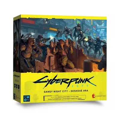 Cyberpunk 2077: Gangy Night City - desková hra