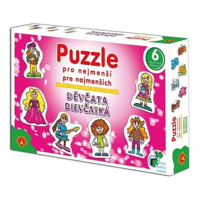 Puzzle pro nejmenší - Děvčata