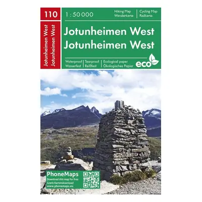 PMN 110 Jotunheimen West 1:50 000