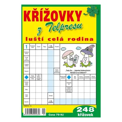 Křížovky z Telpresu luští celá rodina - 248 křížovek 2/2023