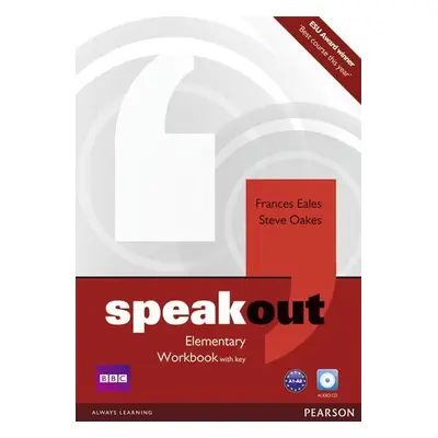 Speakout Elementary Workbook with key with Audio CD Pack - Frances Eales