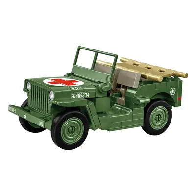 COBI 2295 II WW Sanitka Willys MB D-DAY, 1:35, 130 k, 1 f