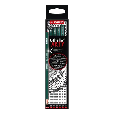 STABILO ARTY Othello 6 ks (2x 4H, 3H, 2H)