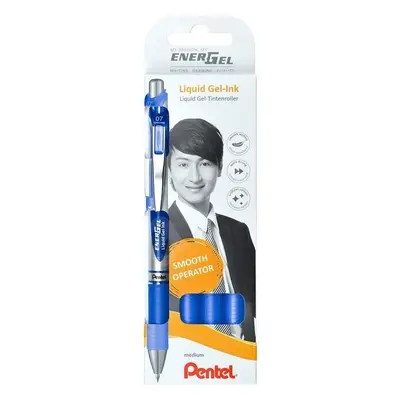 Pero gelové Pentel EnerGel BL77 - modré 0,7mm / 4ks sada