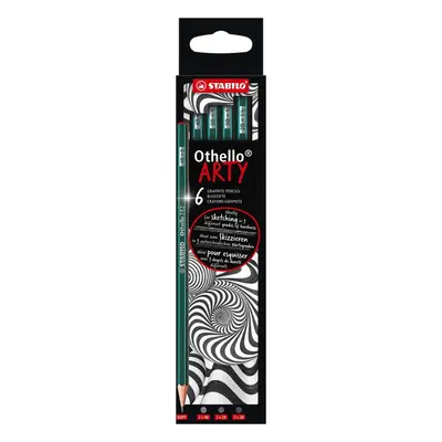 STABILO ARTY Othello 6 ks (2x 4B, 3B, 2B)