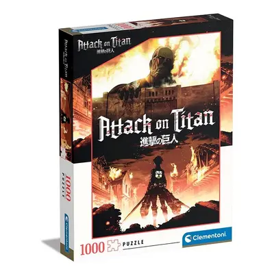 Clementoni Puzzle Anime Collection: Attack on Titan - Titans 1000 dílků - Play Go