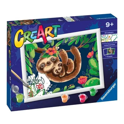 Ravensburger CreArt - Roztomilí lenochodi