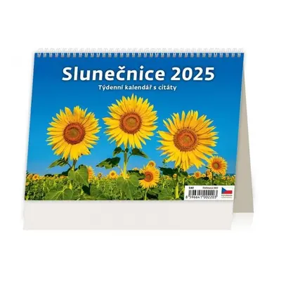 Kalendář stolní 2025 - Slunečnice