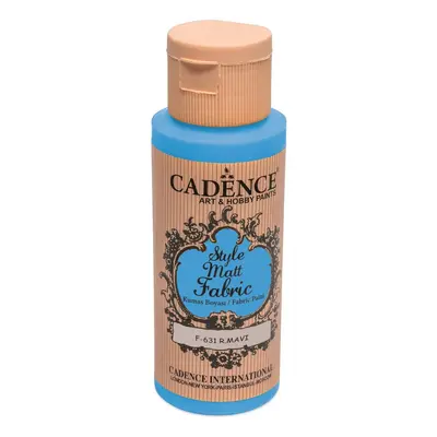 Textilní barva Cadence Style Matt Fabric - královská modrá / 50 ml