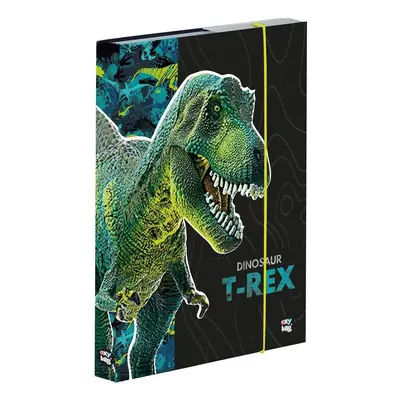 Box na sešity A4 Premium - Dinosaurus