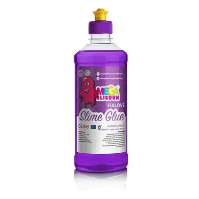 Megaslizoun PVA slizové lepidlo - FIALOVÉ, 500 ml - Dino Buzzati