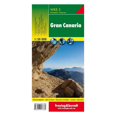 WKE 5 Grand Canaria 1:50 000 / turistická mapa