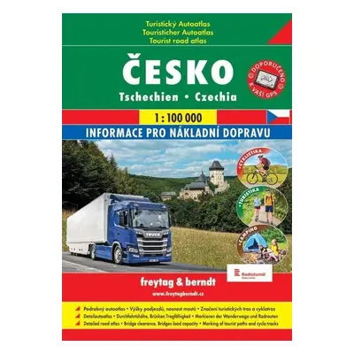 Česko autoatlas 1:100 000 (A4, spirála)