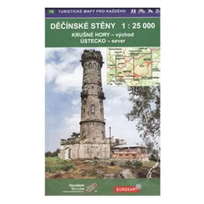 Děčínské stěny 1:25T /79 Turistické mapy pro každého