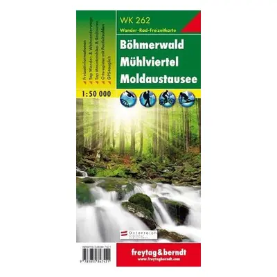 WK 262 Český les, Mühlviertel, Moldaustausee 1:50 000 / turistická mapa