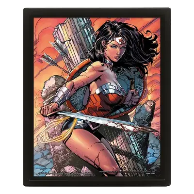 Obraz 3D Wonder Woman Battle - EPEE