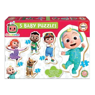 Trefl Puzzle Baby Cocomelon 5v1 (3-5 dílků)