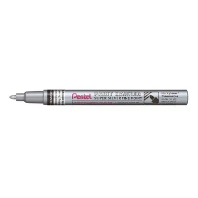 Popisovač Pentel Paint Marker MSP10 lakový - stříbrný 1-2 mm