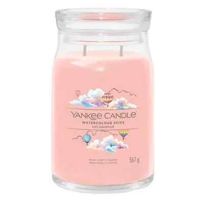 YANKEE CANDLE Watercolour Skies svíčka 567g / 2 knoty (Signature velký)