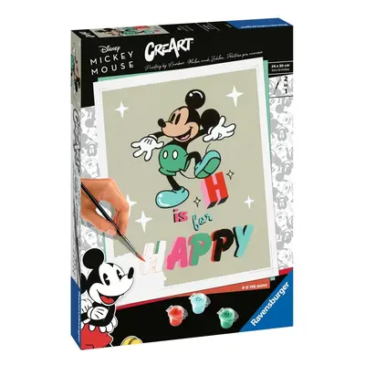 CreArt Disney: Mickey Mouse: H is for HAPPY