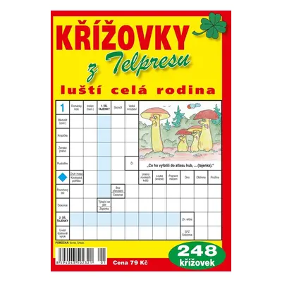 Křížovky z Telpresu luští celá rodina - 248 křížovek 1/2024