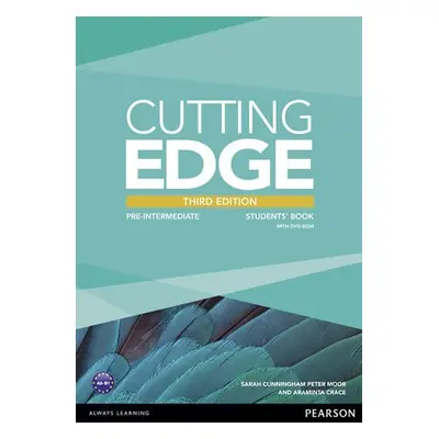 Cutting Edge 3rd Edition Pre-Intermediate Students´ Book w/ DVD Pack - Araminta Crace