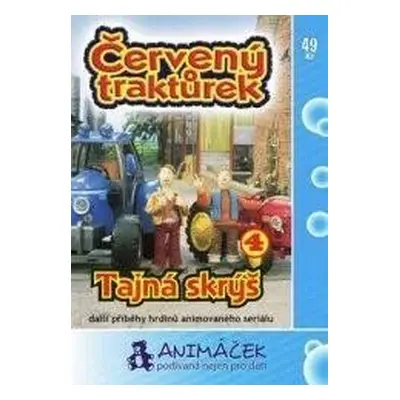 Červený traktůrek 04 - DVD pošeta