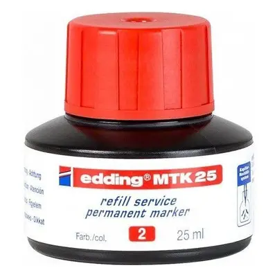 Edding Inkoust MTK 25ml - červený