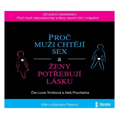 Proč muži chtějí sex a ženy potřebují lásku - audioknihovna - Allan Pease