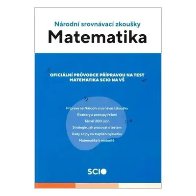 Cvičebnice Matematika Scio - Národní srovnávací zkoušky