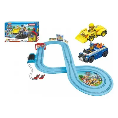 Autodráha Carrera First Paw Patrol/Tlapková Patrola 2,9m plast +2 auta na bat. v krabici 50x30x7