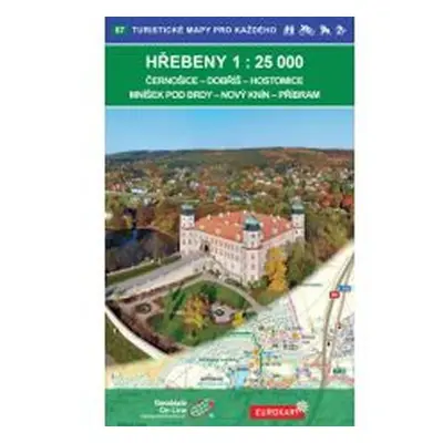 Hřebeny 1:25 000 / 67 Turistické mapy pro každého