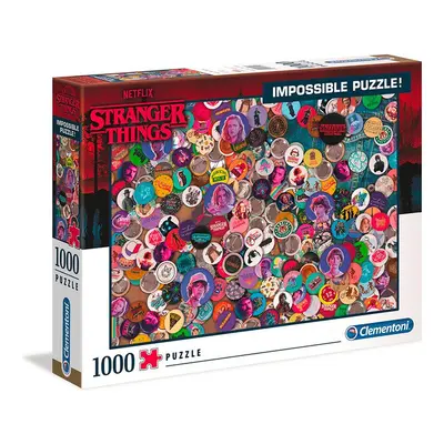 Clementoni Puzzle Impossible - Stranger things, 1000 dílků - Clementoni