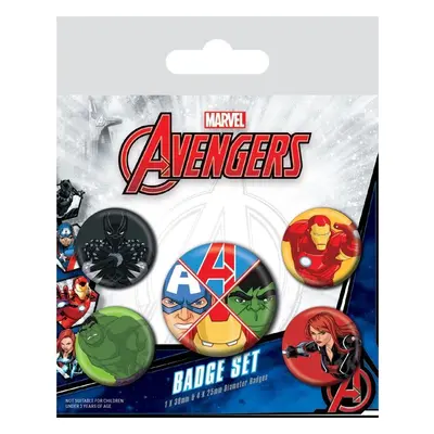 Avengers - set odznaků - EPEE