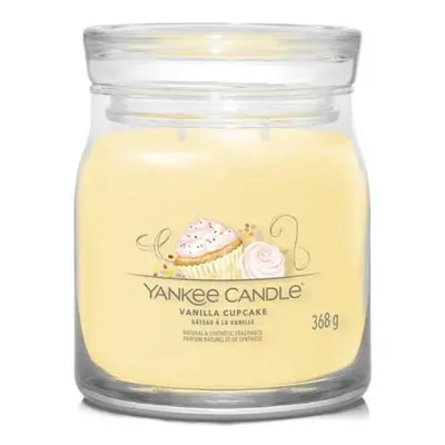 YANKEE CANDLE Vanilla Cupcake svíčka 368g / 2 knoty (Signature střední)