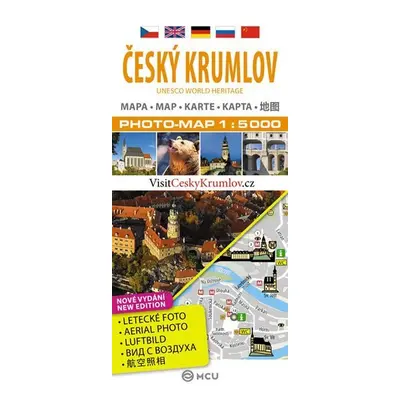 Český Krumlov - plán města 1:5 000