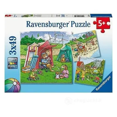 Ravensburger Puzzle Obnovitelná energie 3x49 dílků