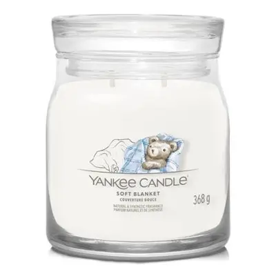 YANKEE CANDLE Soft Blanket svíčka 368g / 2 knoty (Signature střední)