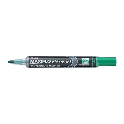 Popisovač na bílé tabule Pentel Maxiflo Flex-Feel - zelený