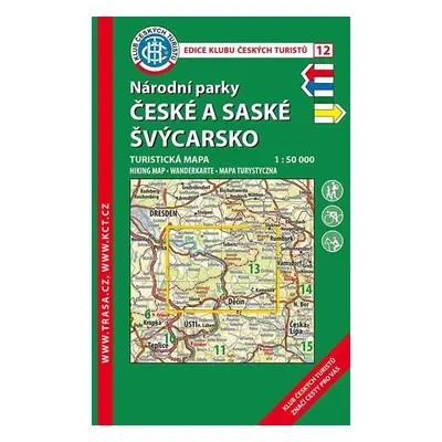 KČT 12 Národní parky - České a Saské Švýcarsko