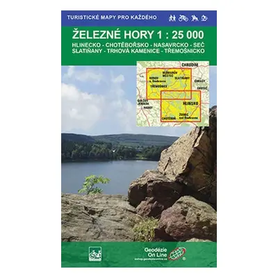 Železné hory 1:25T /76 Turistické mapy pro každého