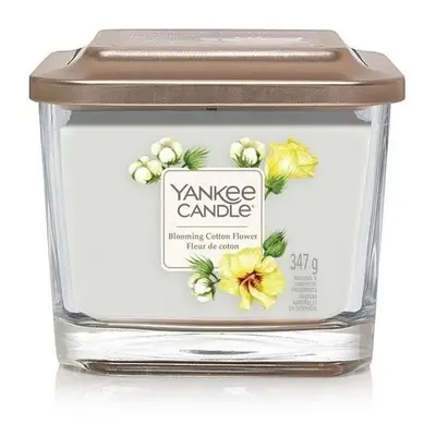 YANKEE CANDLE Bloming Cotton Flower svíčka 347g / 3knoty