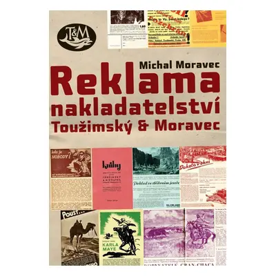 Reklama nakladatelství Toužimský & Moravec - Michal Moravec