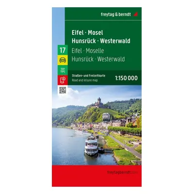 Eifel - Moselle - Hunsrück - Westerwald 1:150 000 / automapa + rekreační mapa