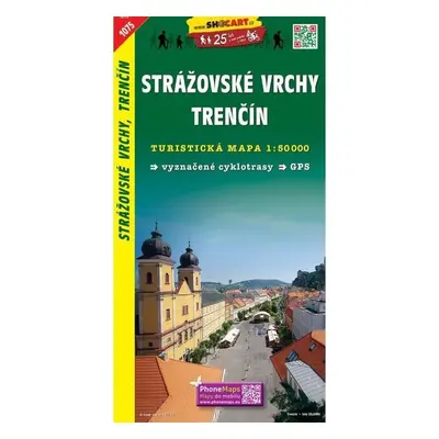 SC 1075 Strážovské vrchy, Trenčín 1:50 000