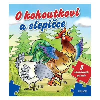 O kohoutkovi a slepičce - 5 skládaček puzzle