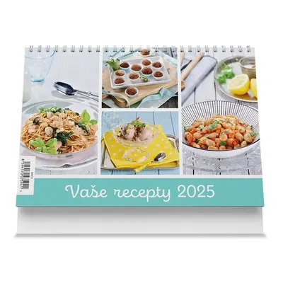 Vaše recepty 2025 - stolní kalendář