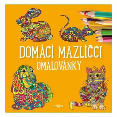 Domácí mazlíčci - omalovánky, 2. vydání - Julie Bezděková