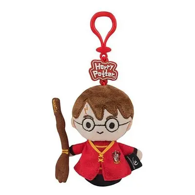 Harry Potter Klíčenka - Harry s koštětem 11 cm (famfrpál) / plyšová - EPEE Merch - Cinereplicas